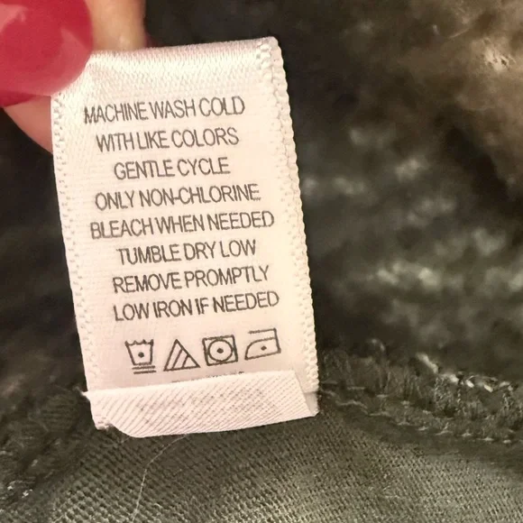 Koolaburra By Ugg Sherpa Camo Sage Pullover‎ 1/4 Zip Sweatshirt XS - Picture 11 of 13